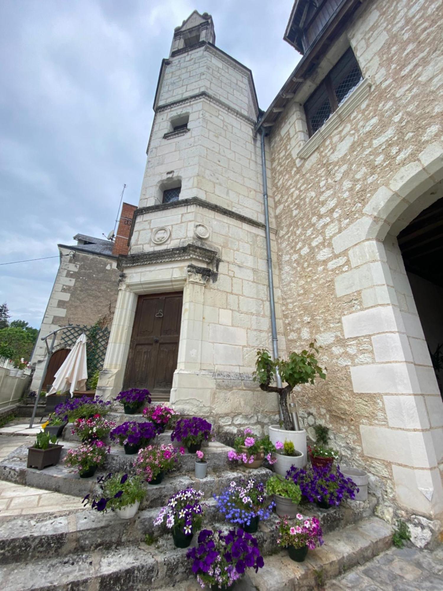 Le Manoir Des Roches Panzió Bourré Kültér fotó