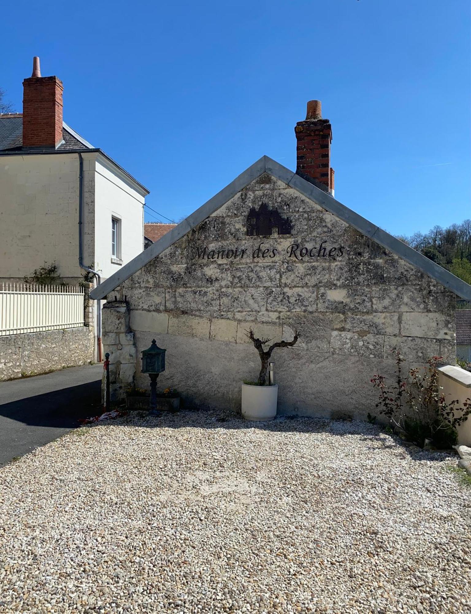 Le Manoir Des Roches Panzió Bourré Kültér fotó